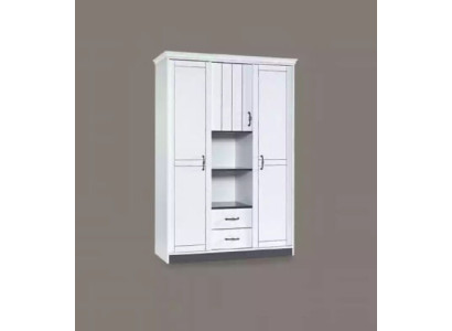 Country House Wardrobe Bedroom Furniture Wood White Cabinet Noble Cabinets