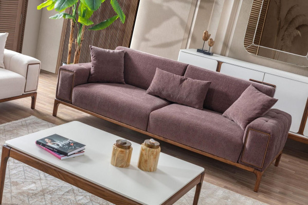 Living Room Set 3+1 Seater Coffee Table Sofa Suite Armchair Modern Design