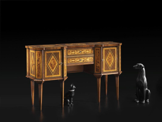 Console table sideboard new Italian wooden furniture console dressing tables