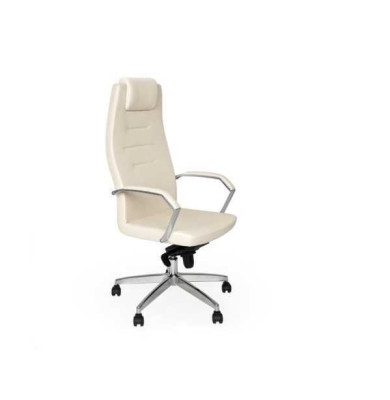 White armchair designer chair office chairs swivel chair executive chair single-seater