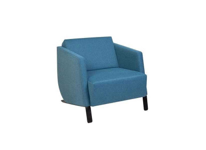 Luxurious Blue Armchair Designer Living Room Single-Seater Comfort Chair