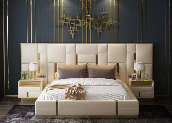 Design bedroom sets bed modern luxury hotel beds furniture