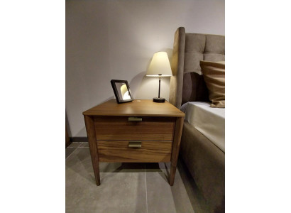 Bedroom side table luxury nightstand art deco style wood hotel new