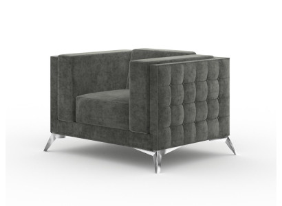 Chesterfield armchair couch 1 seater couches upholstery new sofa television textile