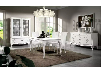 Dining room set dining table 4 x chairs dining group dining suite sideboard 7-piece
