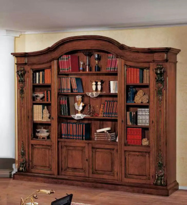 Classic Brown Bookshelf Office Furniture Shelves Design Shelf Cabinet