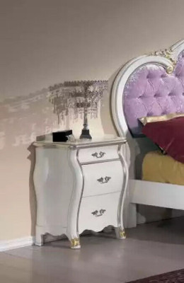 Classic bedroom set bed frame 2x nightstands dresser furniture