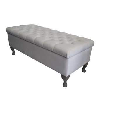 Ottoman chaise lounge footstool side stool bench Chesterfield