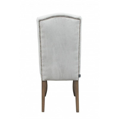 Chesterfield x4 Upholstered Chairs Designer Set Textile Chairs Luxurious Set of 4