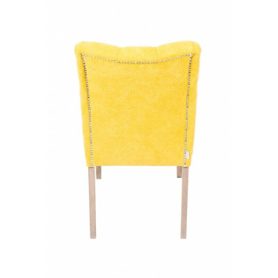 Designer yellow chairs Chesterfield set chair hotel set 4-piece set