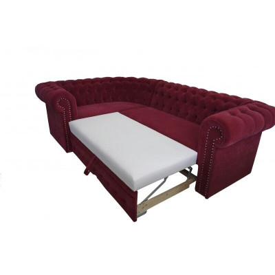 Chesterfield sectional upholstered sofa corner set velvet upholstered seats corner sofas