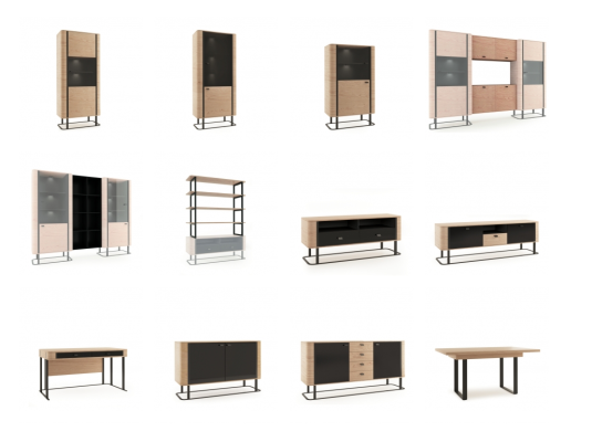 Modern desk table desks office executive tables wood