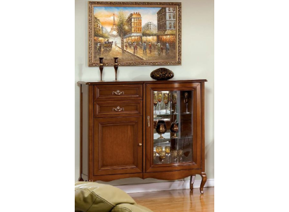 Solid wood cabinet wardrobe cabinets classic bar vintage rustic bar - PR - KB