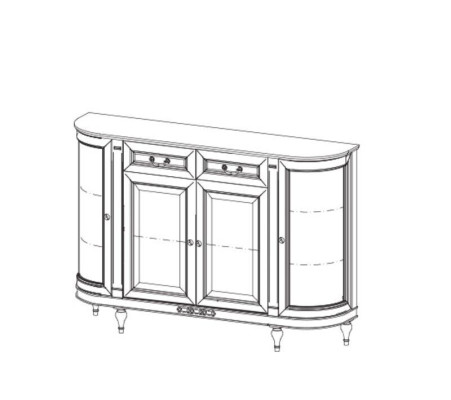Classic Sideboard Display Cabinet Sideboard Display Cabinet Dresser FL-K4