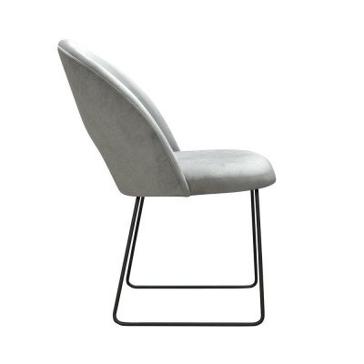 Chair 8x Dining Room Upholstered Chair Lounge Textile Seat Armchair Set New Club