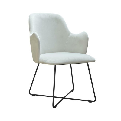 Chair 6x Dining Room Armchair Textile Seat Armchair Set New Club TV Upholstered Chair