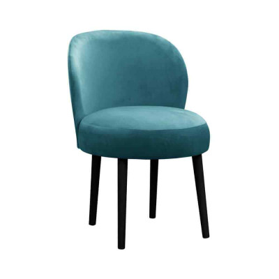 Chair 4x Dining Room TV Club Textile Seat Armchair Set New Lounge Upholstered Chair