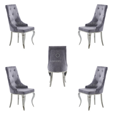 Set of Chairs 4x Group Dining Room New Set Design Armchair Chair
