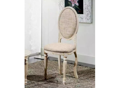 Chair Dining Room Upholstered Chair Classic New Furniture Textile Seat Armchair