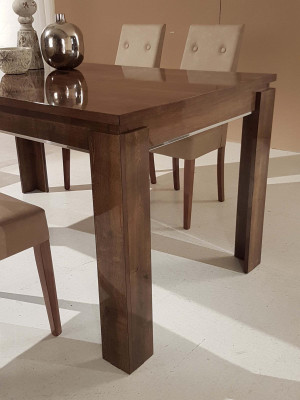 Chair Wood Upholstery Suite Living Room Dining Room Dining Group Group Set 4-piece. New