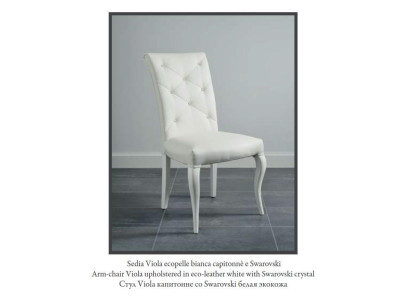 Chair White Design Classic Dining Chair Wood Dining Style MOBILPIULUXURY