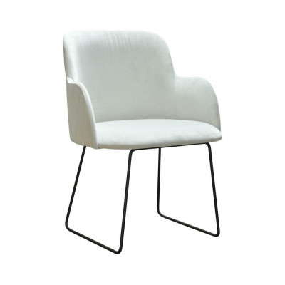 1x dining chair living room chair kitchen chairs upholstered chair with armrests