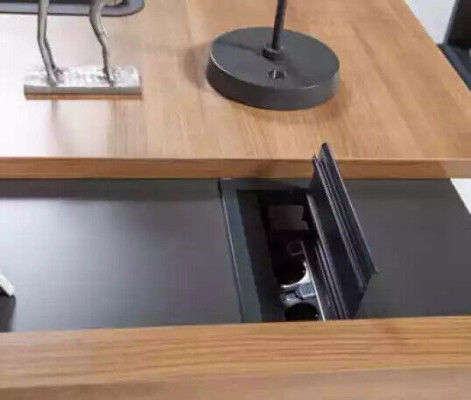 Office corner desk furniture desk furnishing wooden table executive desk