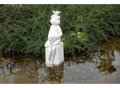 Garden decoration frog terrace stone decorative figures figurine statue