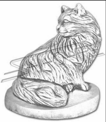 Garden Decoration Cat Statue Sculpture Figurines Sculptures Design