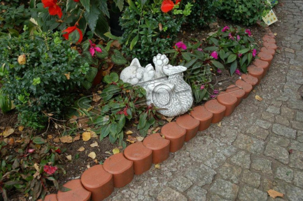 Garden decoration cat terrace stone decorative figurines figure statue