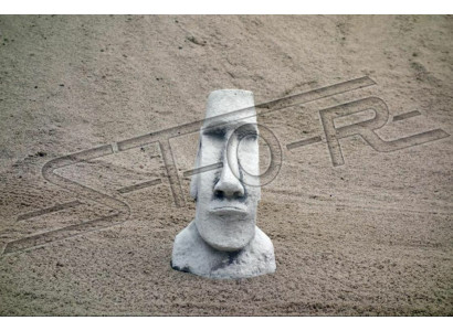 Garden decoration Moai terrace stone figures figure decorative statue