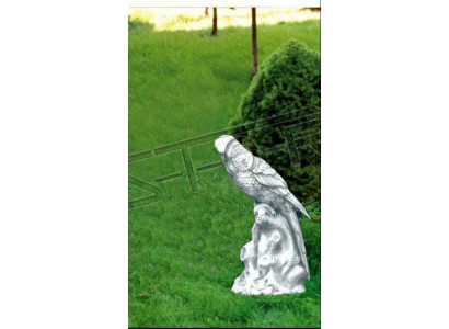 Garden decoration parrot terrace stone figures figure statue