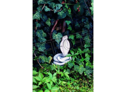 Garden decoration snake terrace stone figures figure statue sculpture