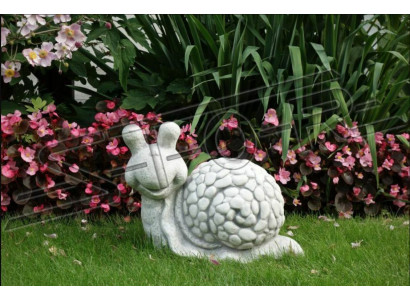 Garden decoration snail terrace stone figures figure decoration
