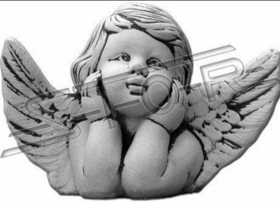 Grave decoration grave stone decoration figure decor angel sculpture God holy