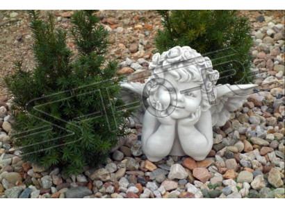 Grave decoration gravestone decoration figure sculpture angel decoration God holy