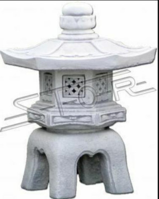 Japanese garden decoration garden decoration statue figure white sculpture