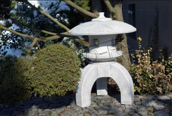 Japanese garden house nature decoration statue figures figure white statues