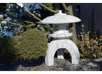 Japanese garden house nature decoration statue figures figure white statues
