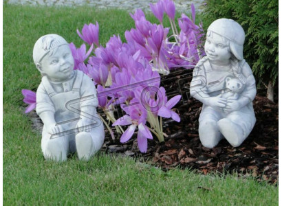 Young Boy 34cm Figure Statue Figures Sculpture Statues Garden