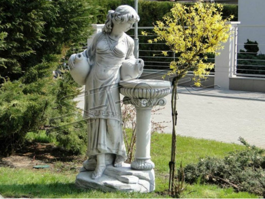 Bucket Sculpture Design Figure Statue Garden Figures Statues Sculptures S101077