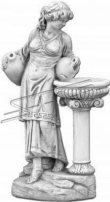 Bucket Sculpture Design Figure Statue Garden Figures Statues Sculptures S101077