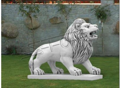 Lion Decorative Garden Figure Terrace Garden Figures Sculpture Sculptures