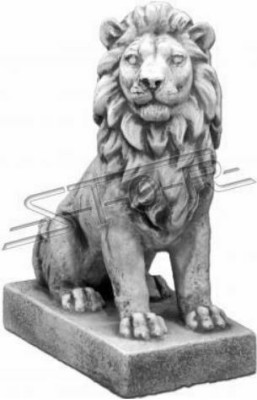 Lion garden statue patio garden decor sculpture figures sculptures statues