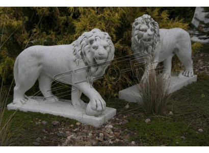 Lion garden figure terrace garden sculpture figures sculptures