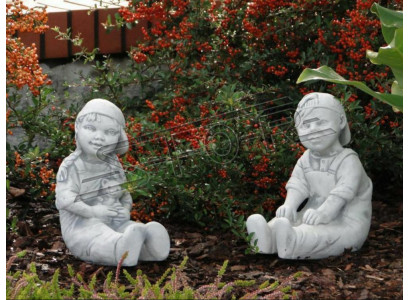 Girl 34cm Figurine Statue Sculptures Statues Garden