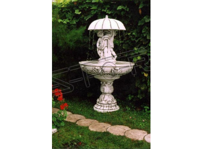 Base for columns, column foundation, garden, terrace, place figures, decoration