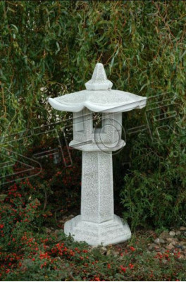 Columnar house light cast stone figures statues garden