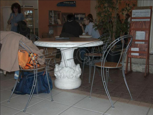 Stone table terrace garden decoration furniture noble antique style design