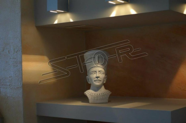 Tutankhamun bust head statue figure sculpture figures statues